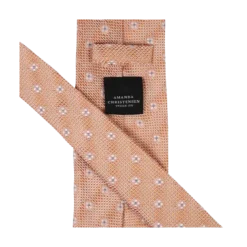 New Amanda Christensen Classic Tie - Orange Melange