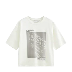 Clearance Copenhagen Muse Cue Tee - Jet trea w. Back
