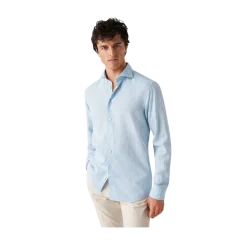 Best Eton Contemporary Fit Casual Shirt - Blue