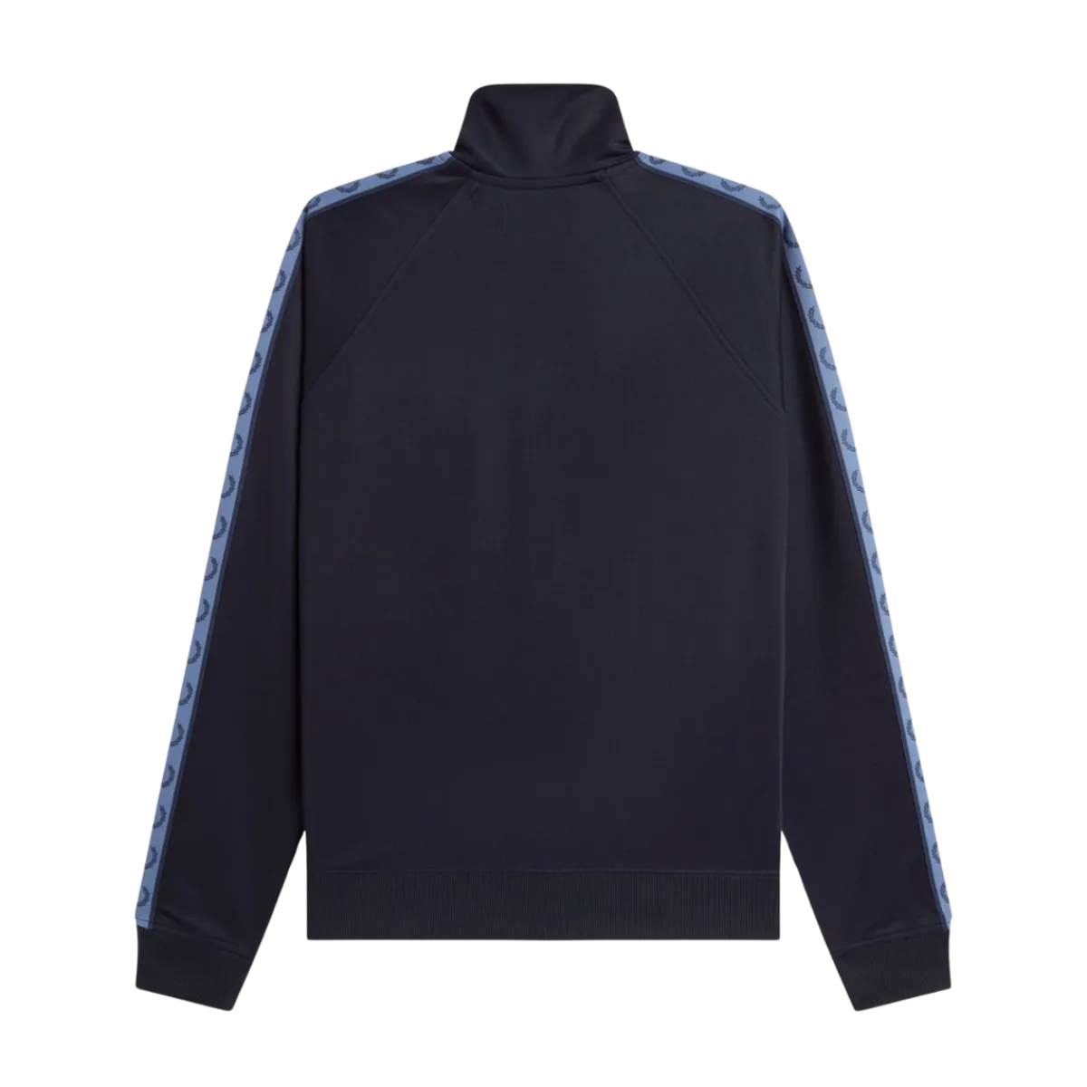 Clearance Fred Perry Contrat Tape Track Jacket - Navy