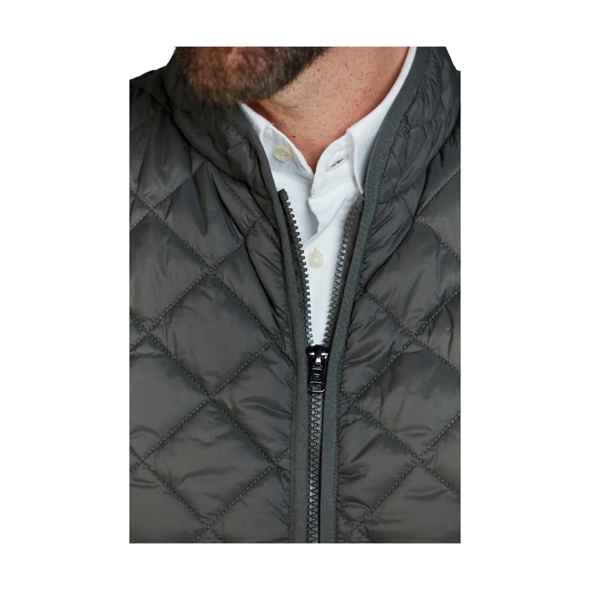 Hot Hansen & Jacob Coredo Quilted Vest - Deep Forest