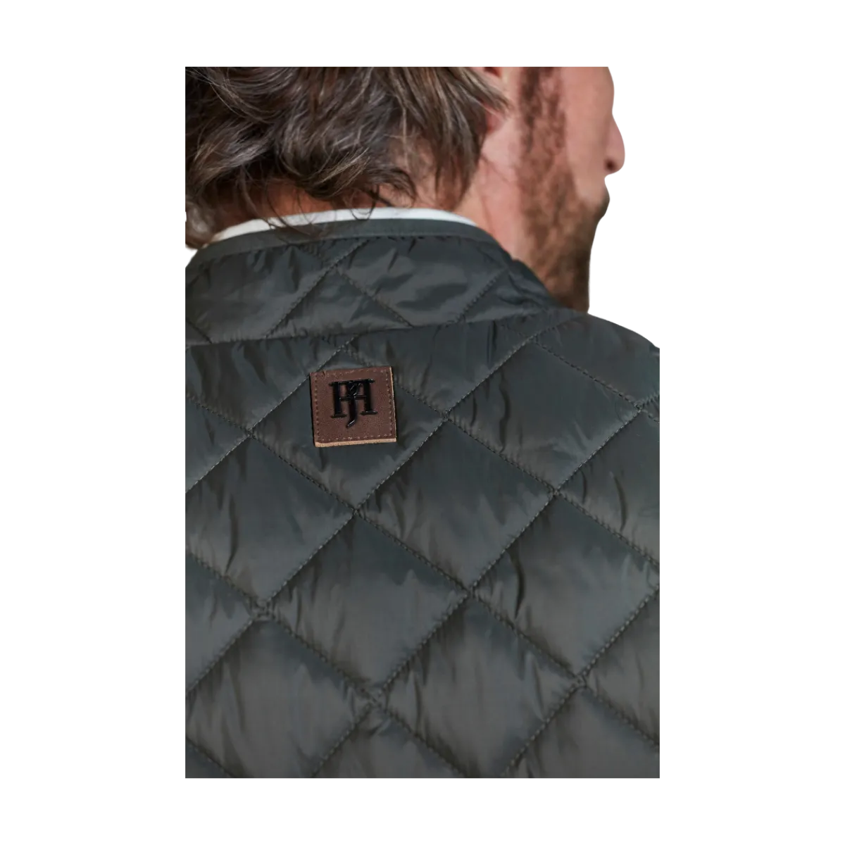 Hot Hansen & Jacob Coredo Quilted Vest - Deep Forest