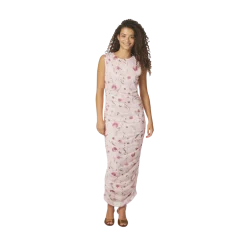 Sale Neo Noir Corilina Artist Mesh Dress - Light Pink