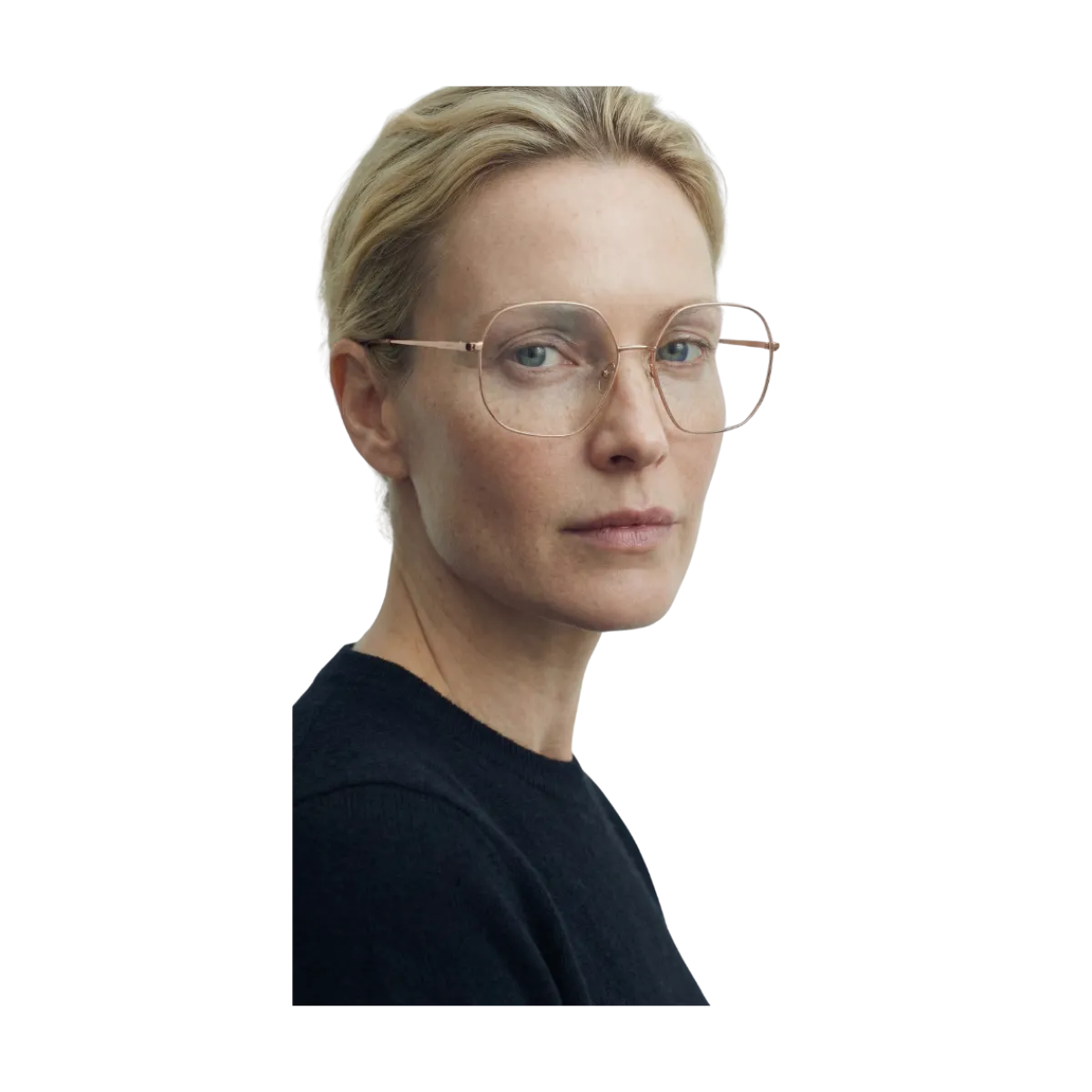 GLAS Eyewear Cornelia Readers - Gold Blush 2.0