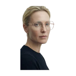 Best GLAS Eyewear Cornelia Readers - Gold Blush 2.5
