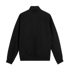 Outlet Lyle & Scott Cotton Harrington Jacket - Jet Back