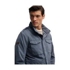 Clearance Superdry Cotton 65 Jacket - Washed Blue