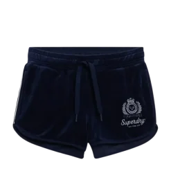 Outlet Superdry Country Club Velour Shorts - Eclipse Navy