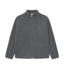 Hot Les Deux Creed Teddy Jacket - Asphalt