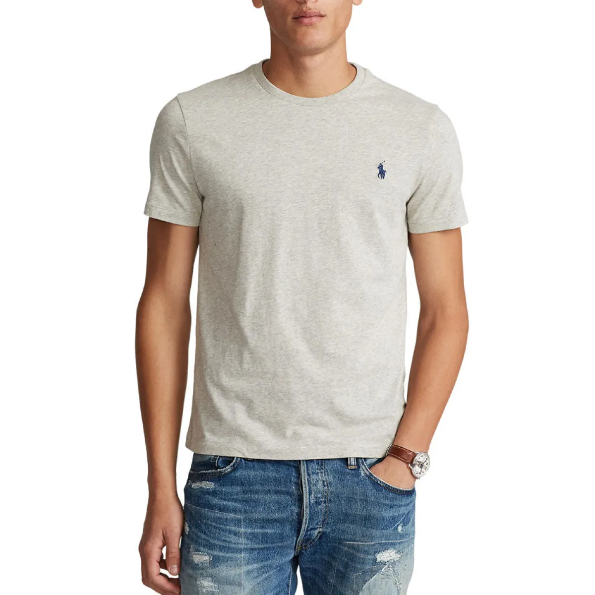 Best Polo Ralph Lauren Crew Neck T-hirt - Grey