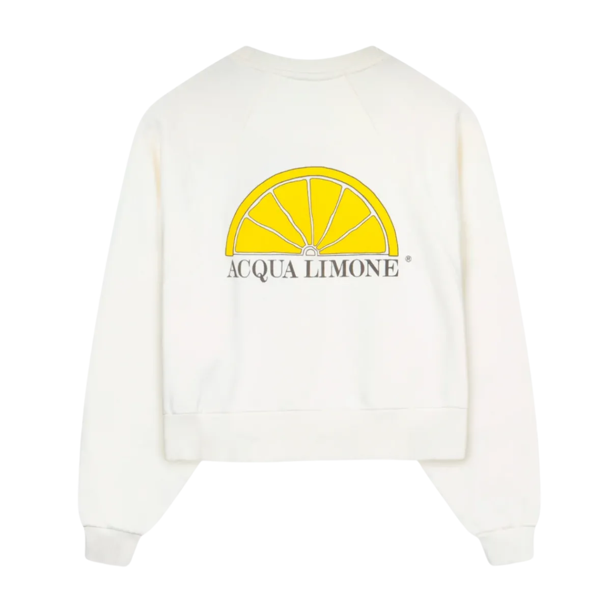 Acqua Limone Cropped Ivy Sweater - Off White