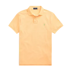 Best Polo Ralph Lauren Custom Slim Fit Polo - Key West Orange