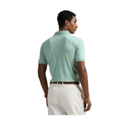 Outlet Polo Ralph Lauren Cuto li Fit oft Cotton Polo hirt - Celadon Heather