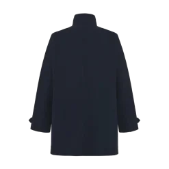 Best Saki Darvin Coat - Dark Navy