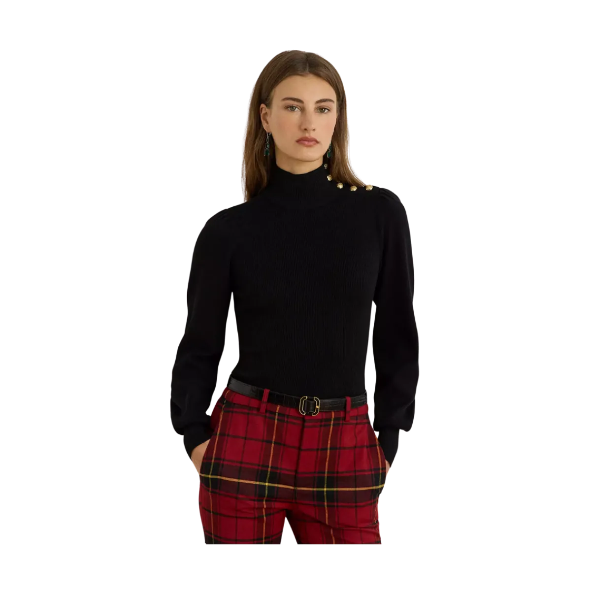 Best Lauren Dworina Pullover - Polo Black