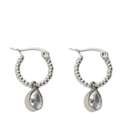 Online My Jewellery Earring Drop Stone - Silver