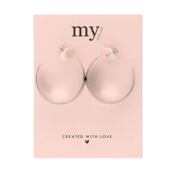 Best My Jewellery Earring Hoop 90S - Silver