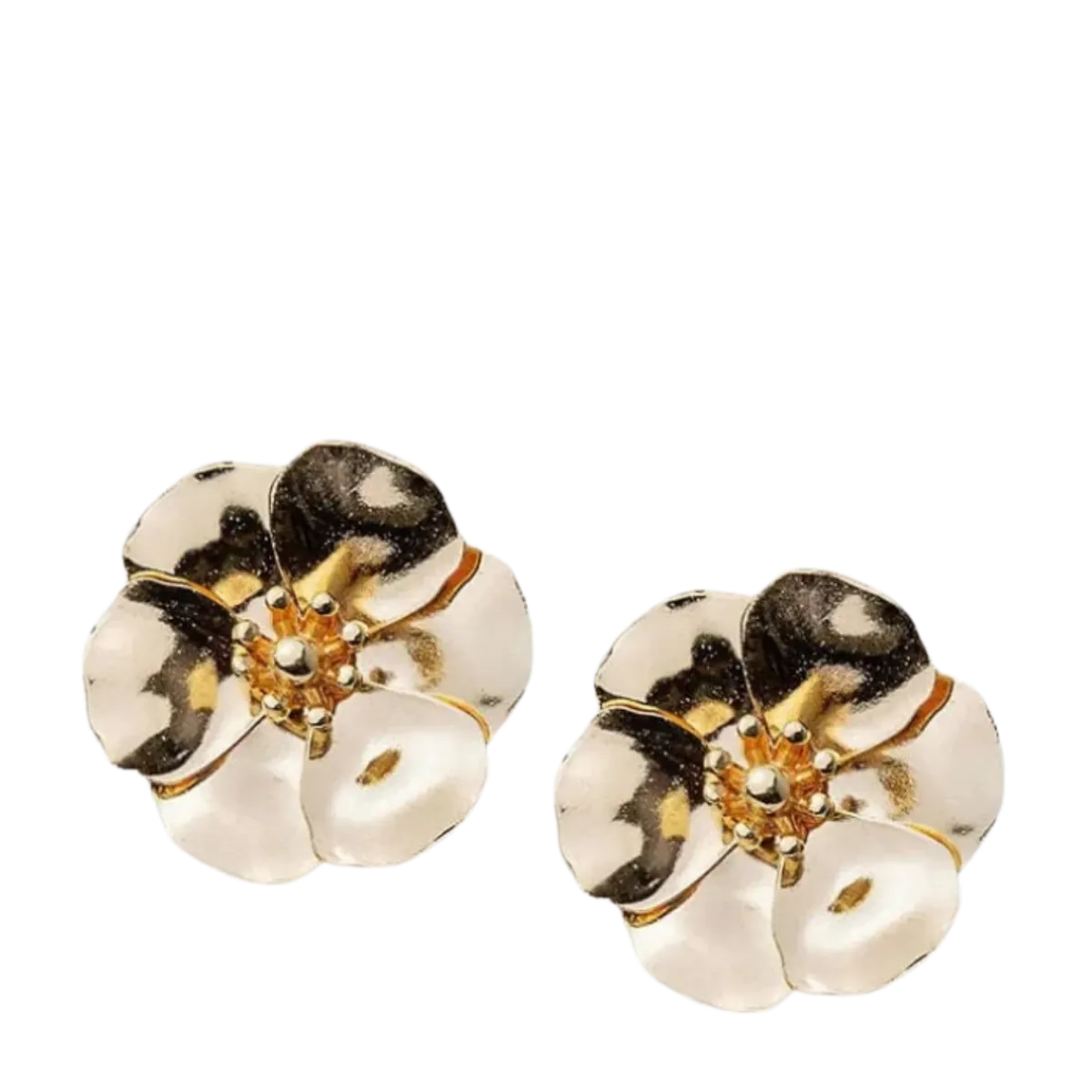 My Jewellery Earrings Flower Small - Gold