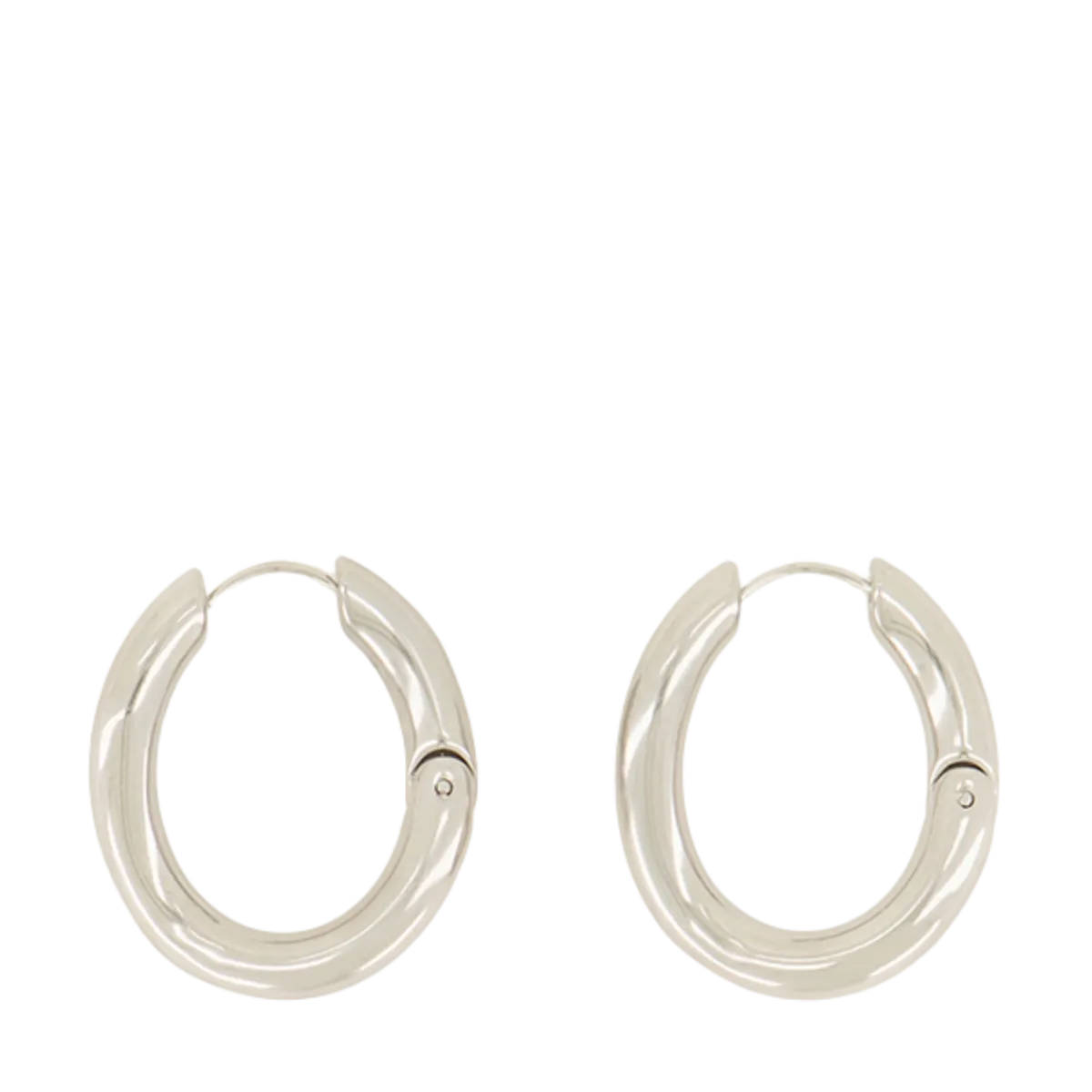 Hot My Jewellery Earrings Twist Hoops - Silver