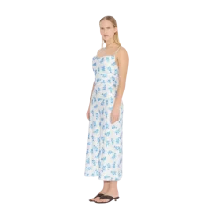 Hot Holzweiler Eila Print Dress - Ecru