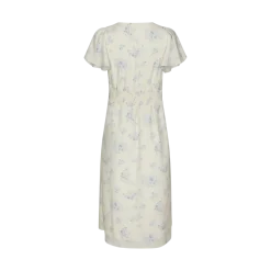 Hot Neo Noir Eleni Delicate Flower Dress - Creme