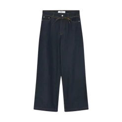 Outlet Day Birger et Mikkelsen Elijah Unwashed Blue - Dark Blue