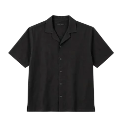 Best Brand Island Elviro Linen / hirt - Black