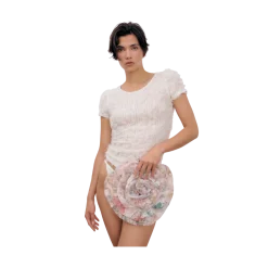 Best Ida Sjöstedt Emile Top - CREAM WHITE