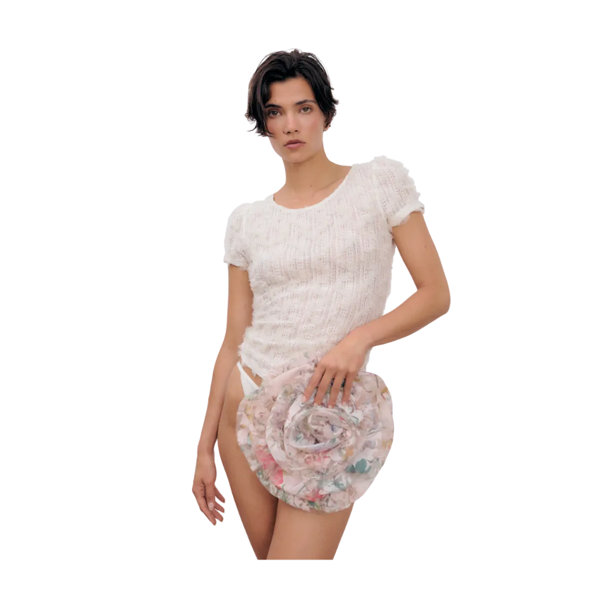 Best Ida Sjöstedt Emile Top - CREAM WHITE