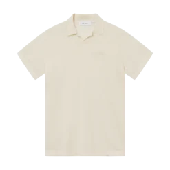 Clearance Les Deux Emmanuel Polo Knit - Ivory