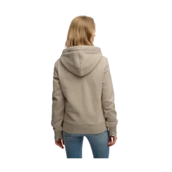 Best Superdry Essential Logo Emb Hood Hb - Feather Grey