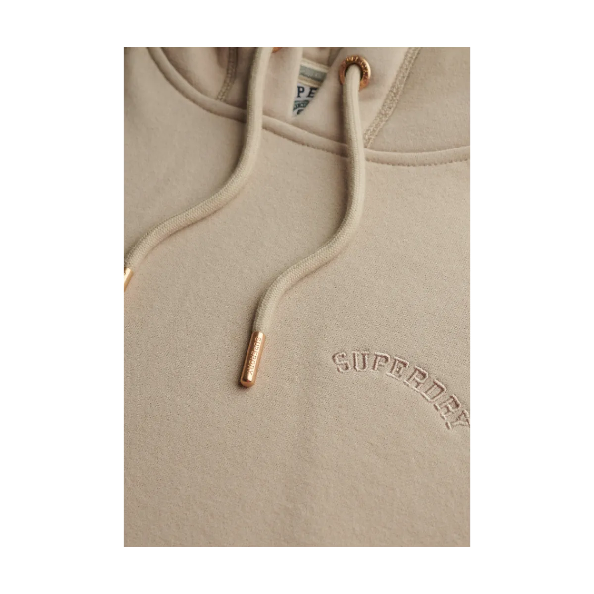 Best Superdry Essential Logo Emb Hood Hb - Feather Grey