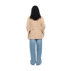 Clearance Stand Studios Estee Fringe Jacket - Sands