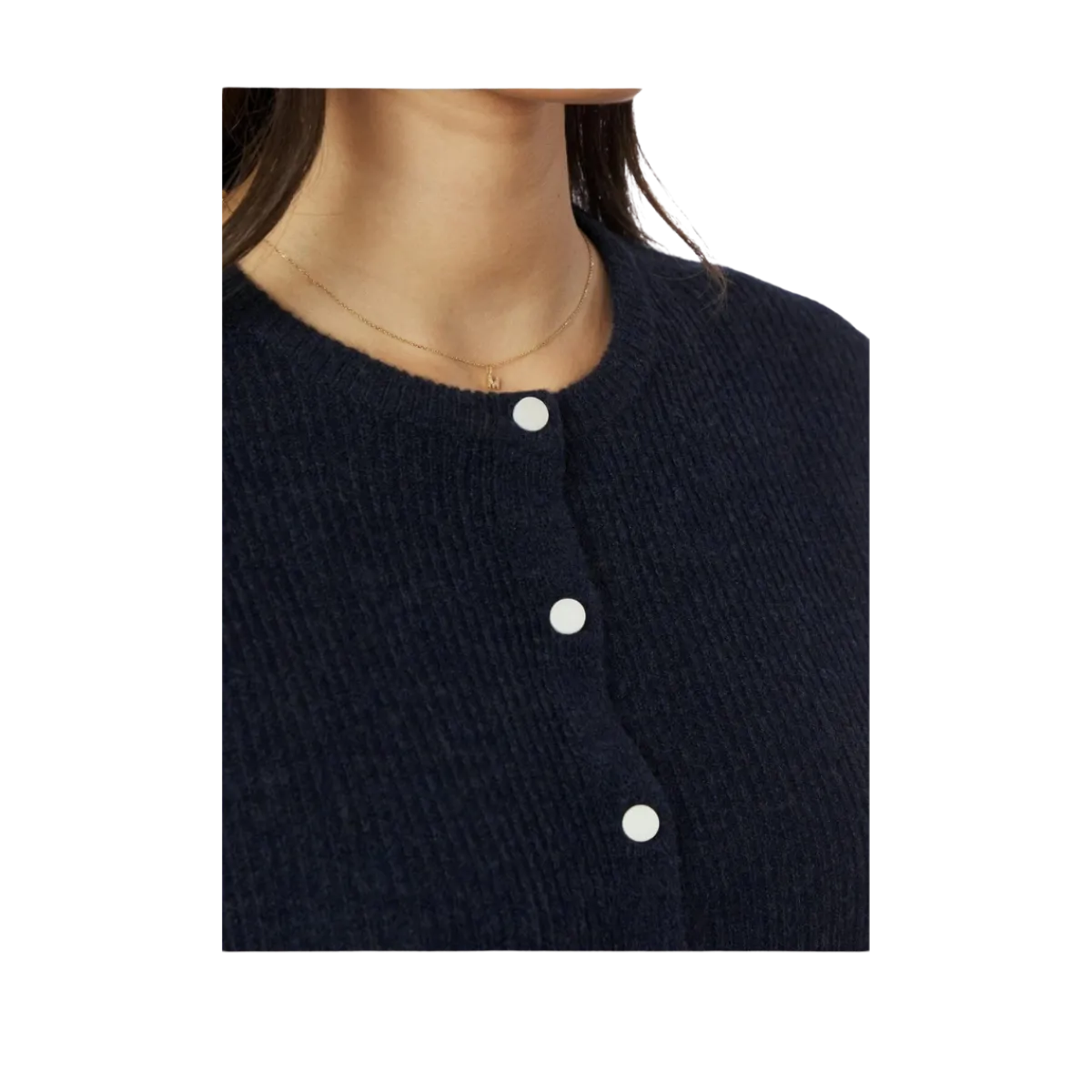 Hot Neo Noir Everest Knit Vest - Navy