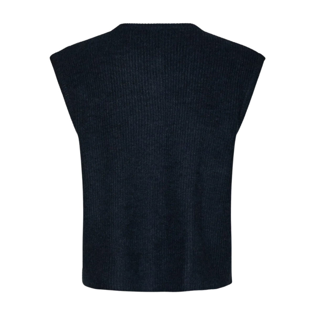 Hot Neo Noir Everest Knit Vest - Navy