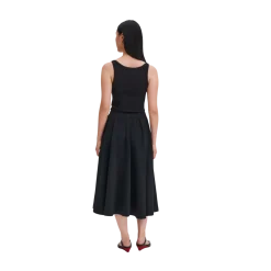 Online Filippa K Flared Skirt - Black