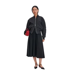 Online Filippa K Flared Skirt - Black