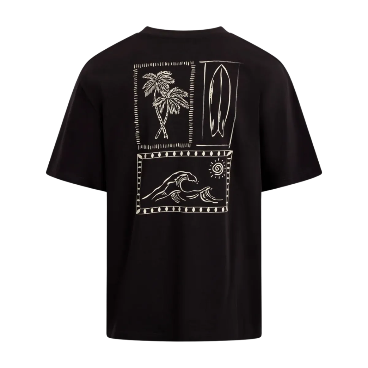 Clearance Urban Pioneers Flavio Tee - Wahed Black urfer