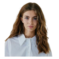Norr Fraser String Shirt - White