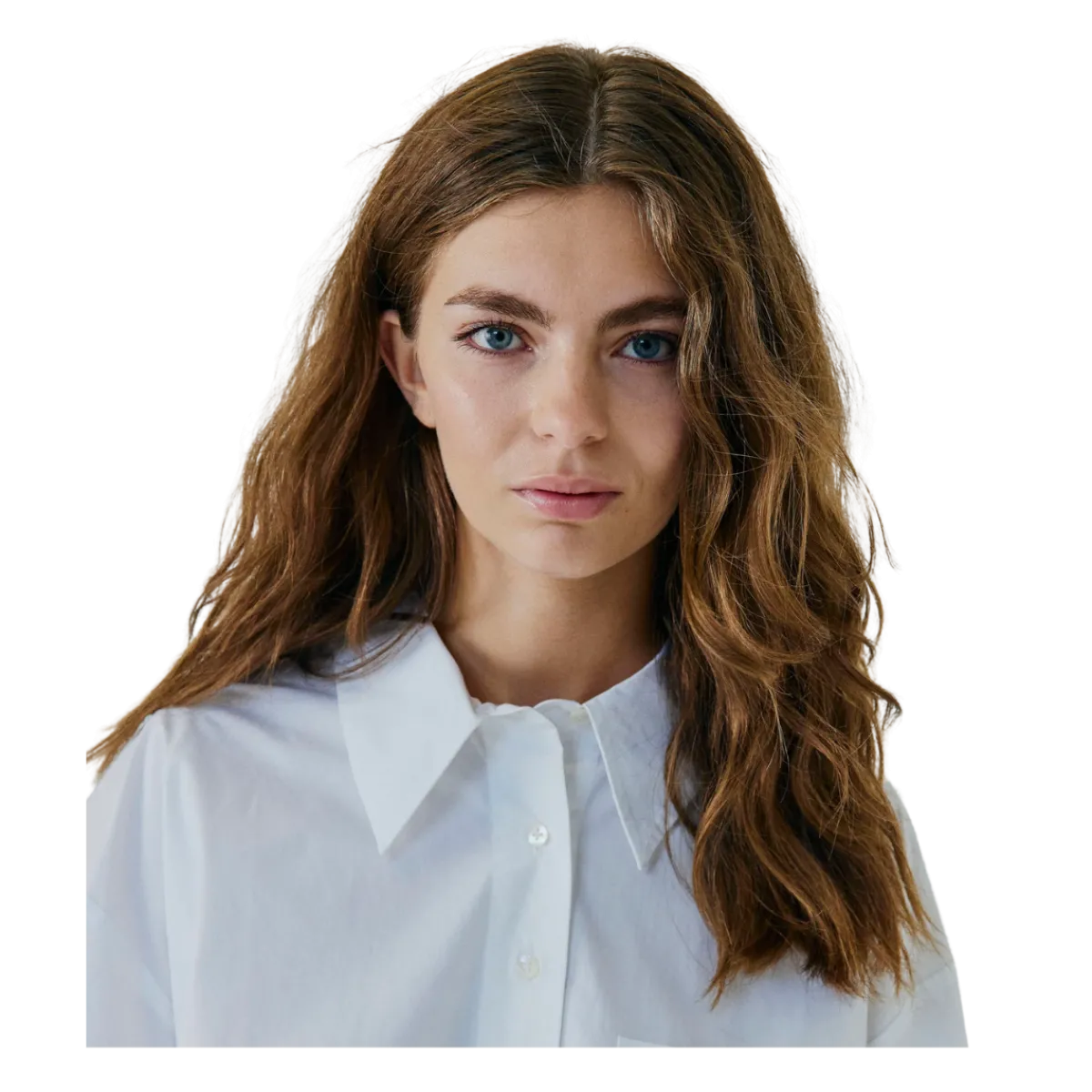Norr Fraser String Shirt - White
