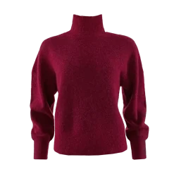 Discount Thernlunds Frida Mock Neck - Old Wine