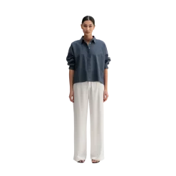 New Ahlvar Gigi Oxford Shirt - 11 Bue Grey