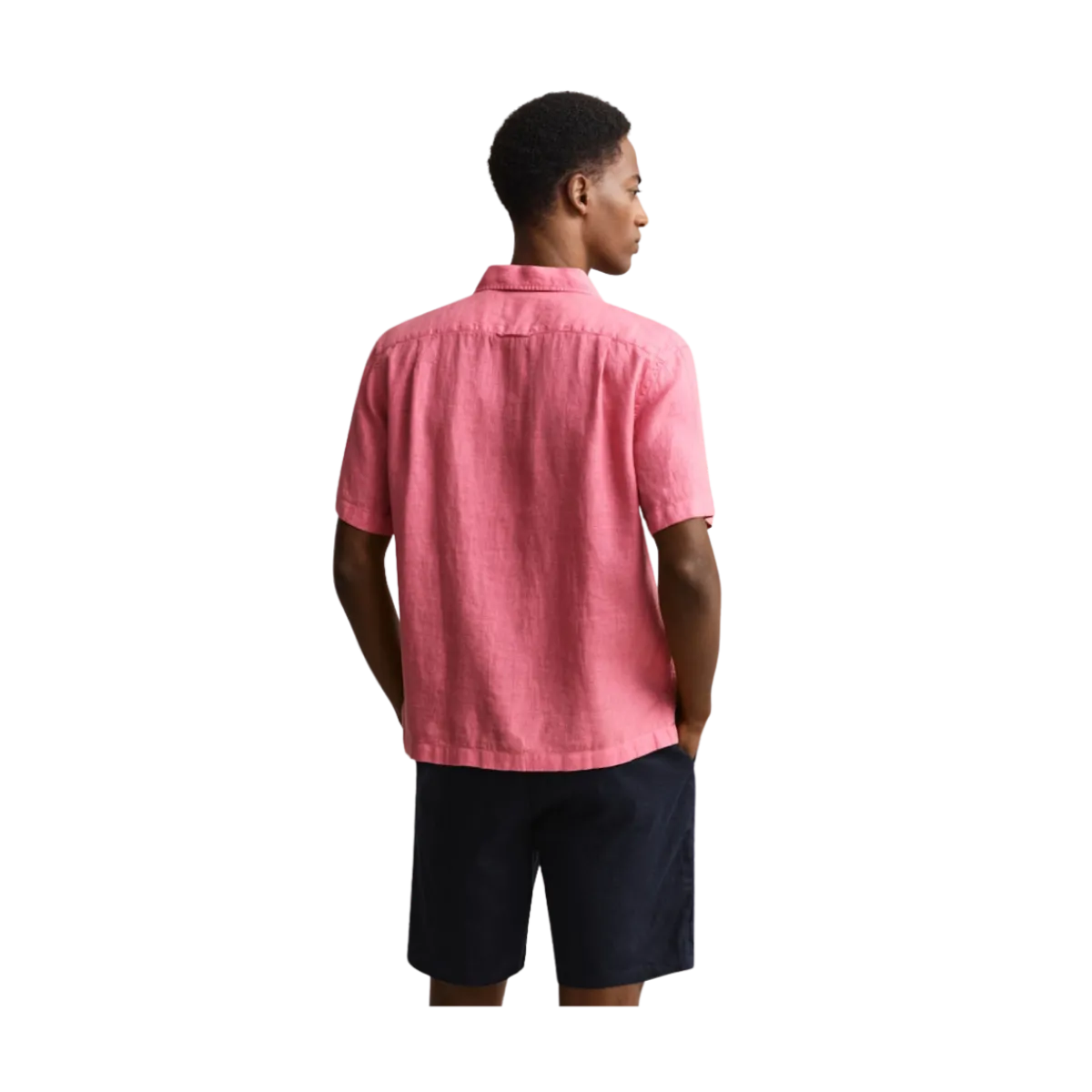Best Gant Gnt Dyed inen Cap Shirt - Rose Pink