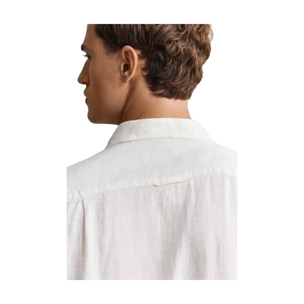 Outlet Gant Gnt Dyed inen Cap Shirt - White