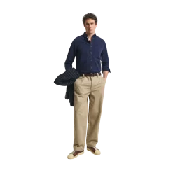 Outlet Gant Gnt Dyed Twill hirt - Evening Blue