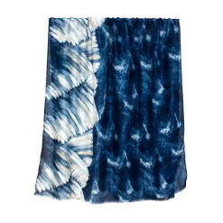 Clearance Seven/East Grenoble Scarf - Blue