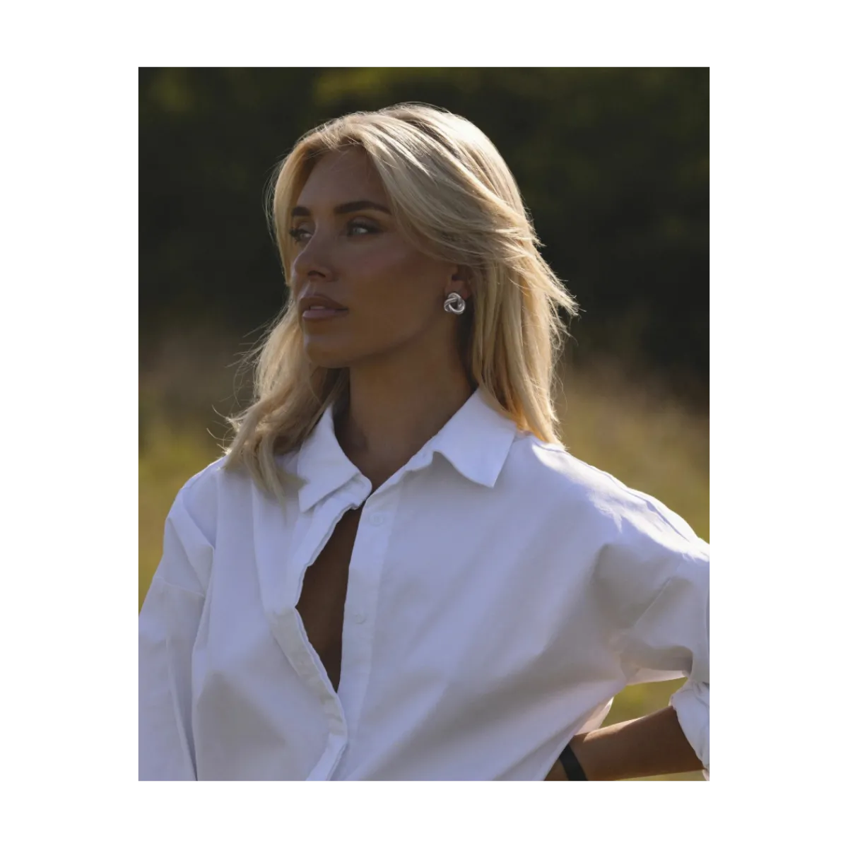 Online Mockberg Greta Earring - Silver