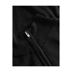 Clearance Les Deux Greyon Half-Zip Merino Knit - Black