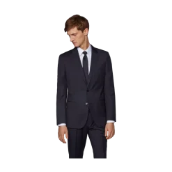 Clearance BOSS BLACK Hayes cyl Jacket - Dark Blue