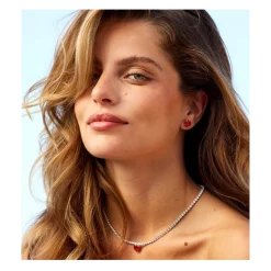 Outlet Caroline Svedbom Heart Earrings Gold - Light Siam